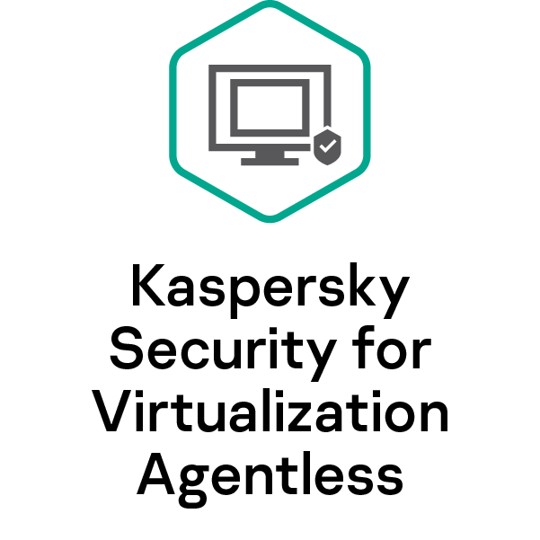 <strong>Kaspersky Security for Virtualization Agentless</strong><br /> protects virtual machines on VMware environments without installing software on the VMs themselves.